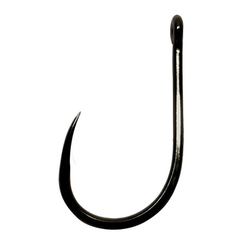 Haczyki Gamakatsu Coars Powercarp Eyed Hooks Barbless BLACK #10 10 szt. 185093-1000-0