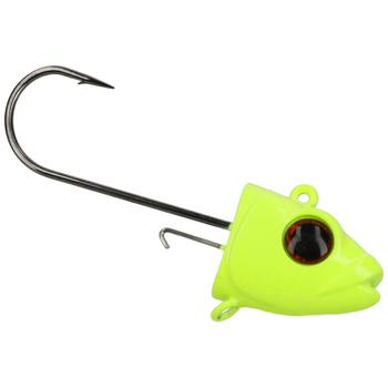 Główka Jigowa Mikado Jaws Vertical 60g #5/0 2 szt. FLUO OMGJV-60-5/0-F