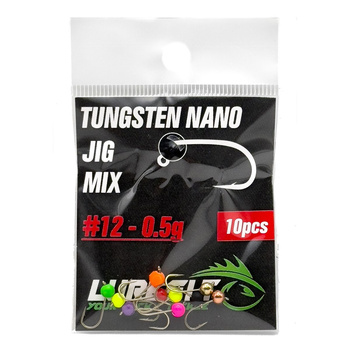 MB Lures Główka wolfram Nano Jig #12 0,5g MIX op.-10szt.