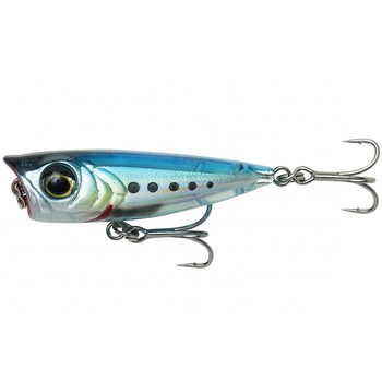Wobler Savage Gear Popper 3D Minnow 4,3cm 2,6g  GHOST SARDINE  64074