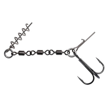 Dozbrojka z krętlików Mikado Jaws Evo Stinger XL 30kg #1/0 2szt. HDJ-12-03