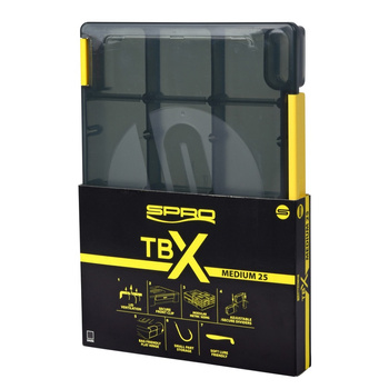 Pudełko SPRO TBX M25 25x17,5x2,5cm BLACK 6552-251