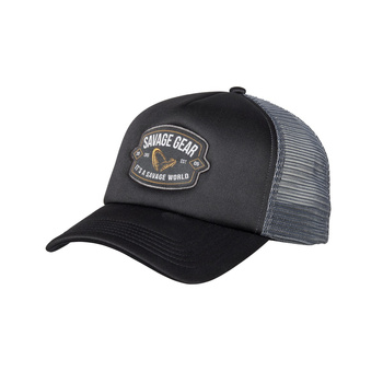 Czapka z Daszkiem Savage Gear Badge Trucker Cap BLACK