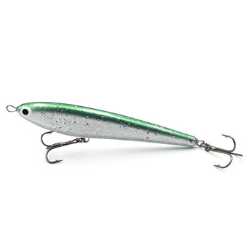 Wobler Śledź ciężki 9 cm green/silver glitter