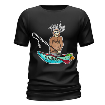 Koszulka Typ od Ryb standard CZARNA XL