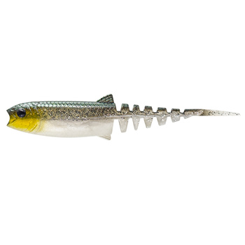 Cannibal Minnow V-Tail Savage Gear 10cm 6,5g GREEN SILVER 1625379
