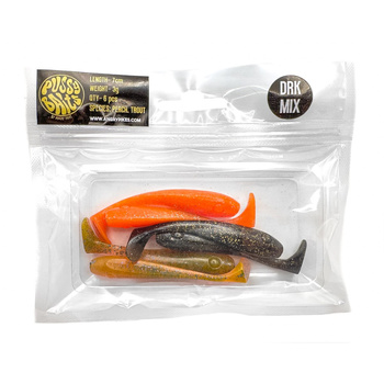 Angry Pikes Pussy Baits 7cm 3g DRK MIX op.-6 szt.