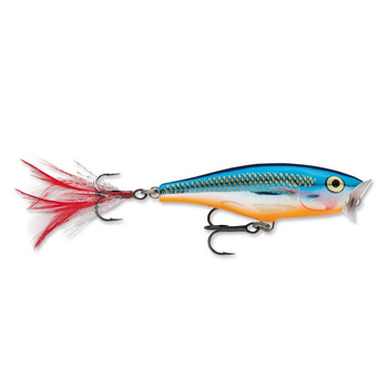 Wobler Rapala Skitter Pop 5cm 6g SP05 SB SILVER BLUE