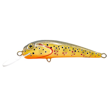 Wobler Trociowy Krol 7cm 7g OLIVE YELLOW ORANGE 133