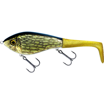 Westin Swim Tail 12cm 68g Sinking REAL PIKE 1 Body 2 Tails P230-630-226