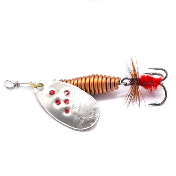 Błystka obrotowa Lp Rods Aglia2 #2 4,5g SILVER RED