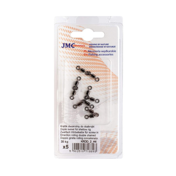 Krętlik Dwukrotny JMC Adventure 35kg 5szt KRDD2#4/5