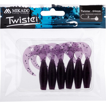 Mikado Twister 64mm GRAPE - op.6szt.