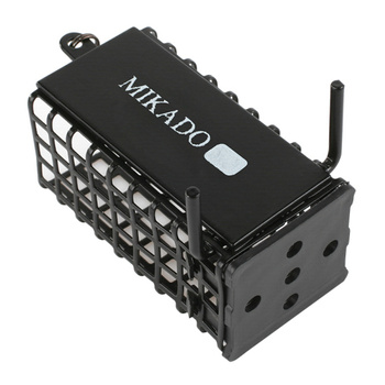 Koszyczek zanętowy Mikado kwadratowy z pazurem 25x30x44mm 50g CZARNY AMKZ-01-50-B