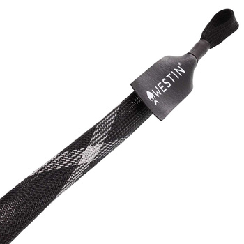 Pokrowiec Westin Rod Cover Trigger Split Rod Up To 8'6'' 255cm (fi 3cm) 80cm BLACK/SILVER A75-531-138