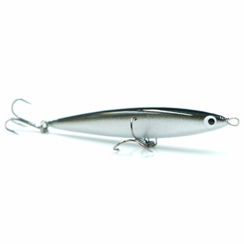 Wobler boleniowy Grom 8cm black/silver