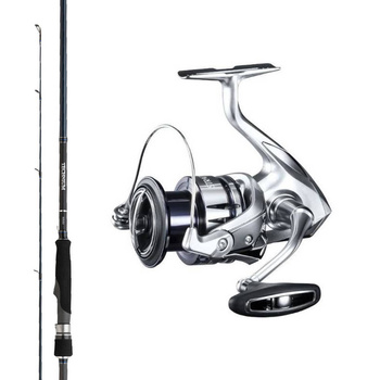 Zestaw na sandacza Wędka Shimano Technium AX Spin 238cm 7-35g + Shimano Stradic FL 4000