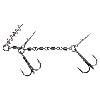 Dozbrojka z krętlików Mikado Jaws Evo Stinger 25kg #1/0 HDJ-12-01