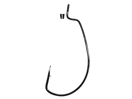 Hak GAMAKATSU 185015 EWG Sillicon Stopper kolor Czarny #4/0 - 4szt