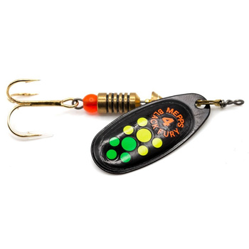 Mepps Black Fury #4 8g CZARNY/HOT FIRE TIGER 30449804