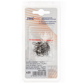 Agrafka z krętlikiem JMC #10 11kg 20szt AZK#10/20
