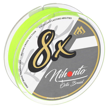 Plecionka Mikado Nihonto OCTA BRAID 150m 0.18mm 16.4kg FLUO Z24F-018