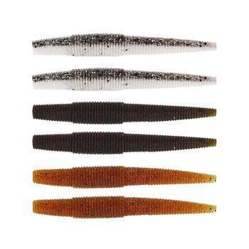 Westin Ned Worm Slim 5,5cm 1,5g Floating CLEAR WATER MIX op.-6szt. P239-663-239