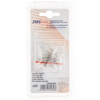 Agrafka JMC #00 9kg 20szt ABK#00/20