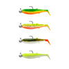 Cannibal Shad Savage Gear 6,8cm 3g DARK WATER MIX 4szt.