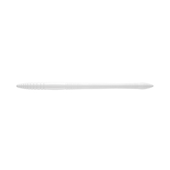 Libra Lures Bass Fat Stick Worm 12,8cm 5g 001 WHITE 8szt