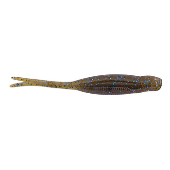 X Zone Lures Scented Stealth Minnow 2.75'' 7cm 1,6g GREEN PUMKIN BLUE FLAKE op.-9szt.