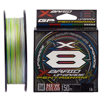 Plecionka YGK X-Braid Upgrade X8 Pentagram 150m PE #1.0 0,165mm