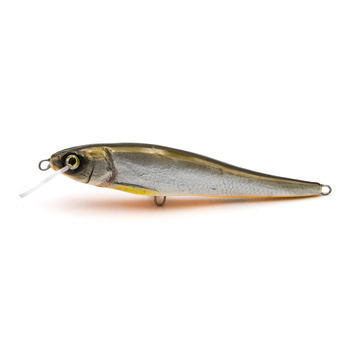 Wobler Jelcyk Kornel Słaby 10,5cm 11g płytkotonący OLIWKA-POMARAŃCZOWY