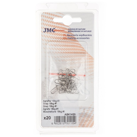 Agrafka JMC #1 18kg 20szt ABK#1/20