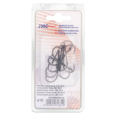 Hak Pod Czeburaszkę / Dropshot JMC Adventure 59BN #2/0 10szt HC59BN2/0#/10
