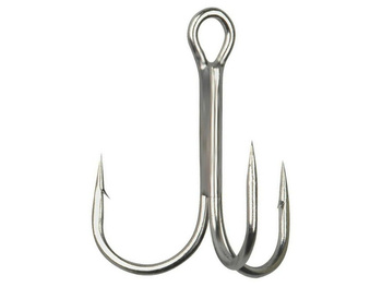 Kotwica Gamakatsu Treble 13 #2 10szt NIKIEL 146664-200