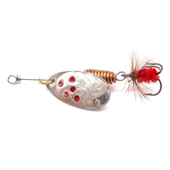 Błystka obrotowa Lp Rods Aglia1 #1 3g SILVER RED