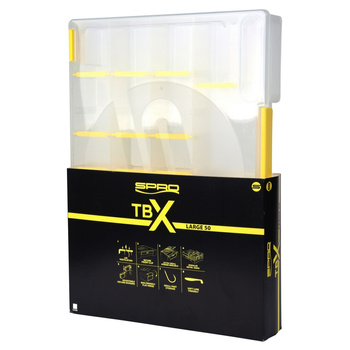 Pudełko SPRO TBX L50 35x25x5cm CLEAR 6552-350