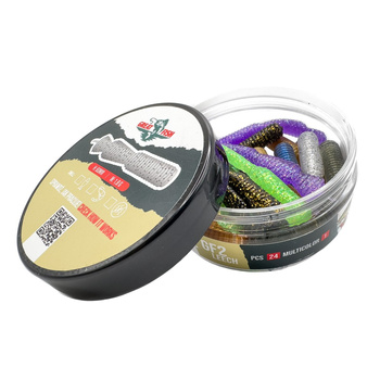Great Fish GF2 Leech Shrimp Scent 60mm 1,8g MULTICOLOR I 24 szt.