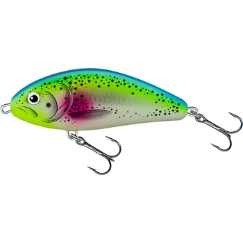 Wobler Salmo Fatso 10cm 48g Floating FLASH TROUT QFA061
