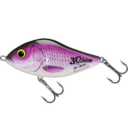 Wobler Salmo Slider tonący 10cm 46g HOLO PURPLE PREY 30lat QSD372 Limitowana edycja
