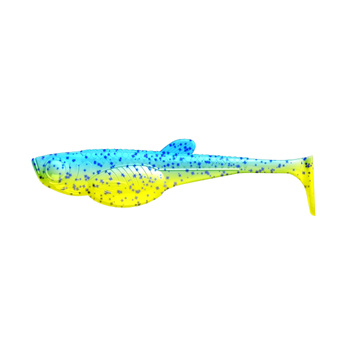 Libra Lures Embrion Shad 5'' 12,5cm 15g No Scent 127 LIME CHARTREUSE BLUE