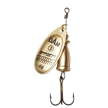 Błystka obrotowa DAM Effzett Executor Spinner #1 3g GOLD 5127003