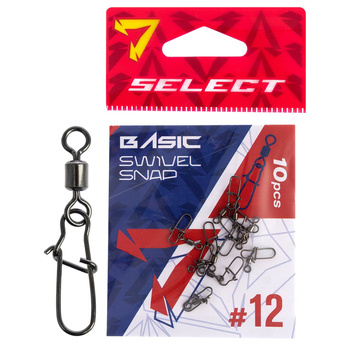 Select Agrafka z krętlikiem Basic Swivel Snap #12 (10 szt/opak) 18707548