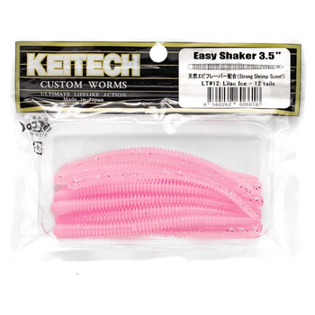 Keitech Easy Shaker 3,5'' 9cm 1,9g LT#12 LILAC ICE 12szt op.