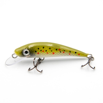 Wobler pstrągowy USAK Fury 5cm 4g BROWN TROUT