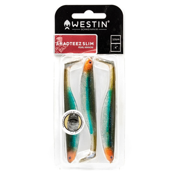 Westin ShadTeez Slim 10cm 6g PEARL MINNOW 3szt L P022-607-010