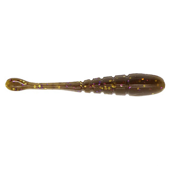 X Zone Lures Pro Series Finesse Slammer 3.25'' 8cm 2,3g GREEN PUMPKIN PURPLE GOLD FLAKE op.-10szt.