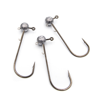 Główka jigowa z zaczepem i oczkiem do dozbrojki 6g #8/0 - 3szt