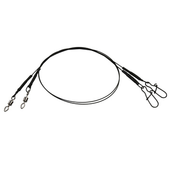 Przypon DAM Effzett Coated CORE7 Spin Leader 11kg 40cm 2 sztuki  60408